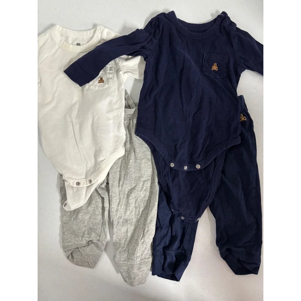Baby Gap Brannan's Favorites Organic Cotton Bodysuit and Pants Set 12-18 Months